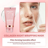 Korean Deep Collagen Peel-Off Mask – Anti-Wrinkle, Lifting & Overnight Skin Care for Women
