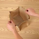 Large Jute Bag – Open, Durable and Eco-Friendly