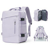 Women's travel backpack - airplane cabin bag.