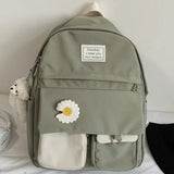 Kawaii Floral Backpack – Cute and Modern for School and Travel