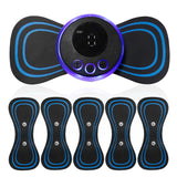 Mini Portable Neck Massager Electric Pulse Cervical Therapy