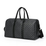 🧳 Large Men's Travel Bag – Classic Black for Shoulder and Hand