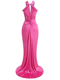 🔥 Sexy long dress with asymmetrical straps – bold, elegant and unforgettable