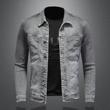 Men's denim jacket autumn/winter casual cotton workwear