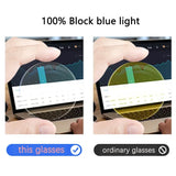 Men's Half-frame Business Reading Glasses Anti-blue Light Anti-fatigue Metal Frame Presbyopia Glasses +1.0 To +4.0