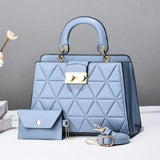 Women's Retro Square Shoulder Bag - Luxury Designer Handbag
