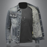 Men's denim jacket autumn/winter casual cotton workwear