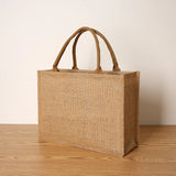 Large Jute Bag – Open, Durable and Eco-Friendly