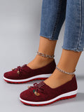 Women’s Summer Breathable Mesh Flats – Casual Sneakers