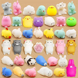 🐻 50 Mochi Plush Toys – Stress Relief Set for Kids
