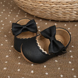 "Infant Baby Girls Mary Jane Flats – Soft Sole Princess Dress Shoes, Crib Shoes & First Walkers"
