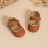 "Infant Baby Girls Mary Jane Flats – Soft Sole Princess Dress Shoes, Crib Shoes & First Walkers"