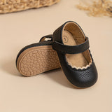 "Infant Baby Girls Mary Jane Flats – Soft Sole Princess Dress Shoes, Crib Shoes & First Walkers"