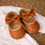 "Infant Baby Girls Mary Jane Flats – Soft Sole Princess Dress Shoes, Crib Shoes & First Walkers"