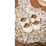 "Infant Baby Girls Mary Jane Flats – Soft Sole Princess Dress Shoes, Crib Shoes & First Walkers"