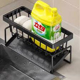 Kitchen Sink Storage Rack No Drill - 3-in-1 Organizer