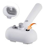2-in-1 Pet Comb with Spray – Hair Remover + Water Mist for Stress-Free Grooming! ✨🐾