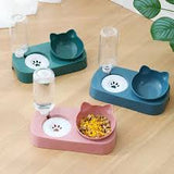 3-in-1 Pet Bowls with Automatic Drinker – Comfort and Health for Your Pet! 🐾✨