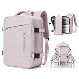 Women's travel backpack - airplane cabin bag.