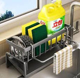 Kitchen Sink Storage Rack No Drill - 3-in-1 Organizer