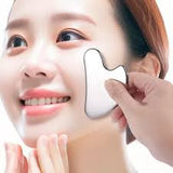 Stainless Steel Gua Sha – Facial Massage Tool for Beauty and Skin Renewal! ✨💎