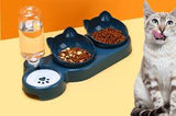 3-in-1 Pet Bowls with Automatic Drinker – Comfort and Health for Your Pet! 🐾✨
