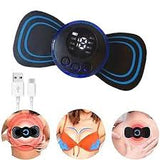 Mini Portable Neck Massager Electric Pulse Cervical Therapy