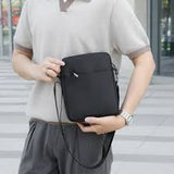 Tigernu Oxford Men's Shoulder Bag, Compact for Business, Travel and Daily Use