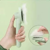 2-in-1 Pet Comb with Spray – Hair Remover + Water Mist for Stress-Free Grooming! ✨🐾