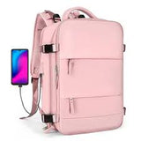 Women's travel backpack - airplane cabin bag.