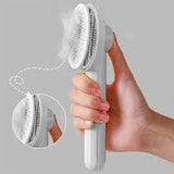 2-in-1 Pet Comb with Spray – Hair Remover + Water Mist for Stress-Free Grooming! ✨🐾