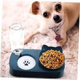 3-in-1 Pet Bowls with Automatic Drinker – Comfort and Health for Your Pet! 🐾✨