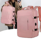 Women's travel backpack - airplane cabin bag.