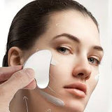 Stainless Steel Gua Sha – Facial Massage Tool for Beauty and Skin Renewal! ✨💎