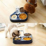 3-in-1 Pet Bowls with Automatic Drinker – Comfort and Health for Your Pet! 🐾✨