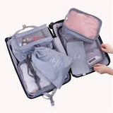 Women's travel backpack - airplane cabin bag.