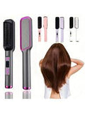 Electric hair straightener comb for smooth and shiny hair