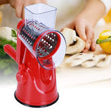 Multifunctional Vegetable Cutter - Manual Rotary Grater