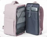 Women's travel backpack - airplane cabin bag.