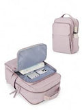 Women's travel backpack - airplane cabin bag.