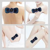 Mini Portable Neck Massager Electric Pulse Cervical Therapy