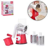 Multifunctional Vegetable Cutter - Manual Rotary Grater