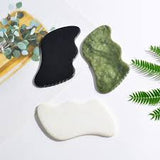 Stainless Steel Gua Sha – Facial Massage Tool for Beauty and Skin Renewal! ✨💎