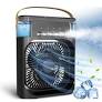 3-in-1 Mini Air Cooler – Portable Fan, Humidifier & LED Night Light for Home or Office