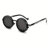Multifunctional Steampunk Sunglasses – Polarized Lenses with 32GB Storage